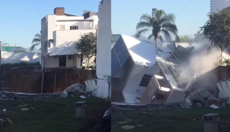 Un hombre tuvo la mala suerte de salir de su casa y al volver encontrar todo completamente destruido. | Facebook
