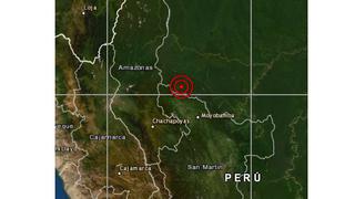 San Martín: sismo de magnitud 4,7 se reportó en la provincia de Rioja, según IGP