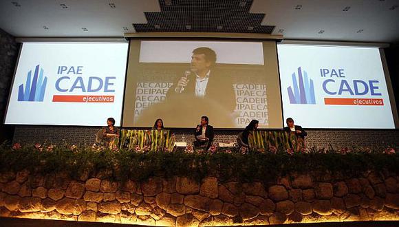 Evento de apertura del CADE 2011, realizado ayer. (Andina)
