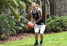 James Rodríguez presume de su gran talento para el básquetbol en vacaciones | VIDEO