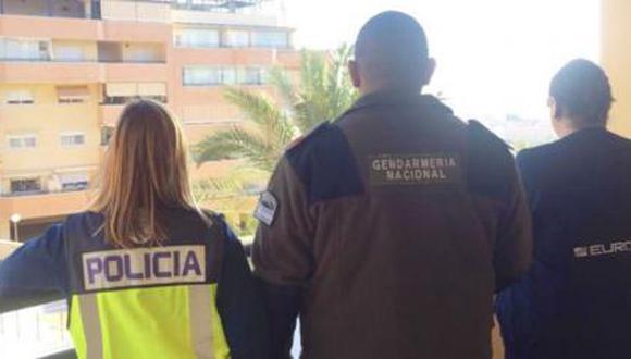 Llas policías de España, Italia y Argentina participaron en la operación. (Foto: Europol)
