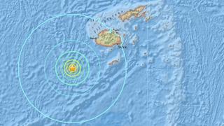 Terremoto de 7,2 cerca a la isla de Fiji generó alerta de tsunami