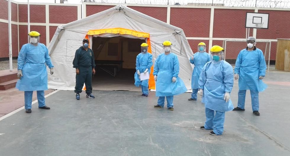 Coronavirus en Perú: Instalan carpa en penal El Milagro ...