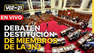 Pleno del Congreso debate y vota destitución de miembros de la JNJ