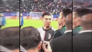 La reacción de Cristiano Ronaldo contra los hinchas que le gritaron “Messi” [VIDEO]