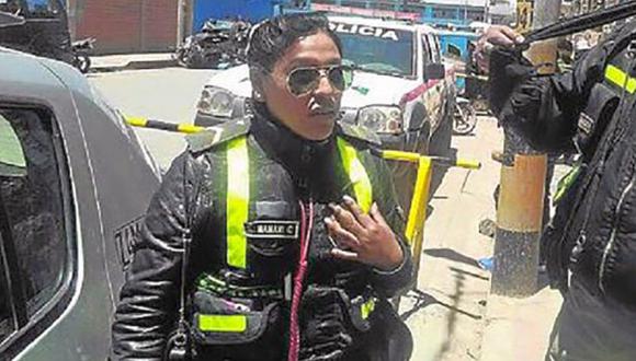 Fiscalía solicitó 9 meses de prisión preventiva para Susana Mamani,policía que fue grabada solicitando coima en Puno. (Difusión)