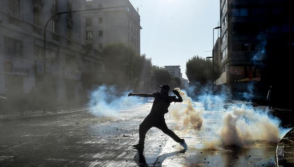 El estallido de violencia empezó el 18 de octubre del año pasado, en reclamo de un modelo económico más justo. (Foto: AFP)