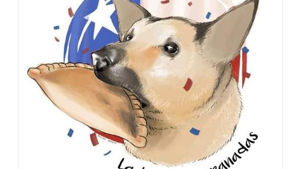 'Orejón', el perrito chileno que se robó el corazón de todos. (Twitter: @psapiains)