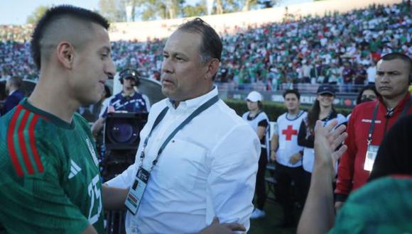 Juan Reynoso analizó lo que fue el partido amistoso entre Perú y México. (Foto: Daniel Apuy / GEC)