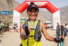 Maybel Antezana, la mujer de 53 años que ganó la 50K de la maratón de montaña de Pachacámac