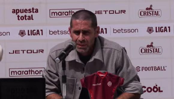 Sebastián Avellino ofreció conferencia de prensa. (Foto: YouTube)