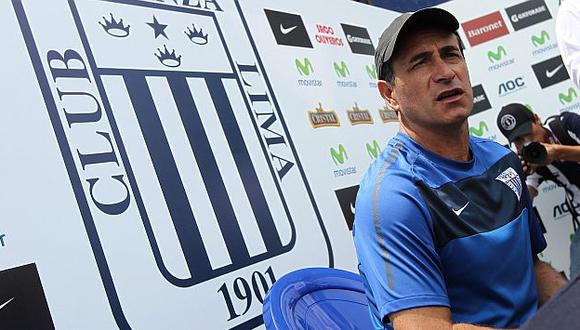 Guillermo Sanguinetti: “Alianza Lima busca ser el mejor y terminar invicto”. (USI)