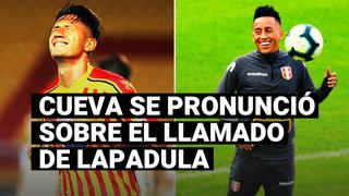 Christian Cueva se pronunció sobre el llamado de Gianluca Lapadula a la selección peruana 