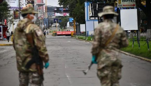 APOYO. Ejército también impondrá presencia en las calles. (Foto: Andina)