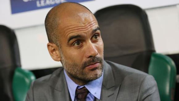 El técnico del Manchester City, Josep Guardiola habló sobre su futuro en la Premier League. (AFP)