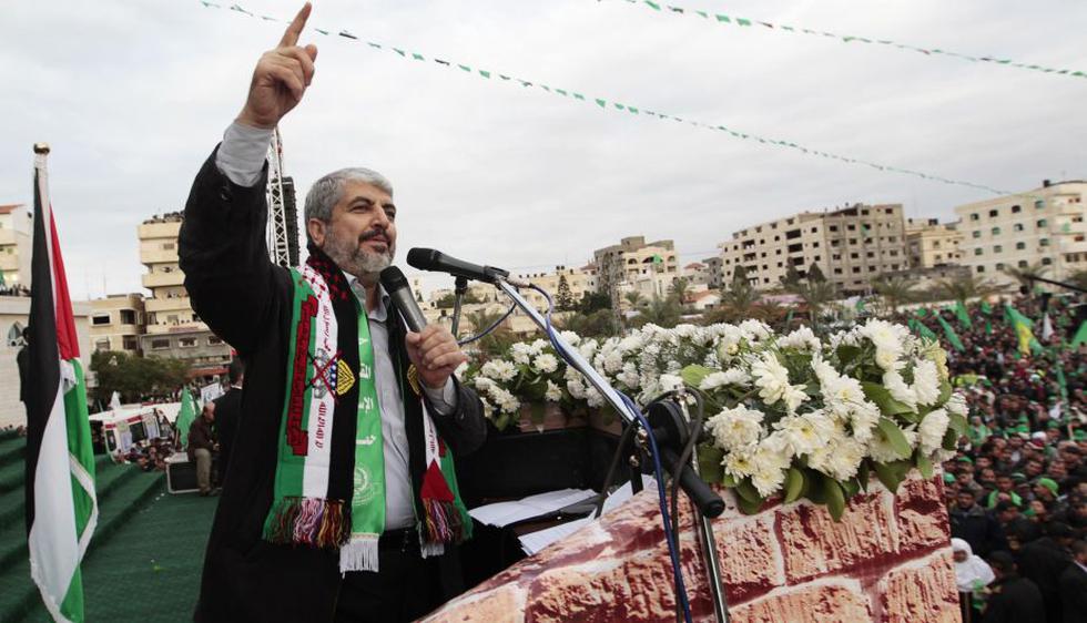 Meshaal aseguró también que liberará a los presos palestinos retenidos en Israel. (Reuters)