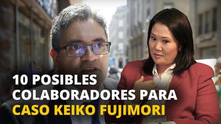Domingo Pérez: Se han presentado 10 solicitudes de colaboración eficaz en caso de Keiko Fujimori