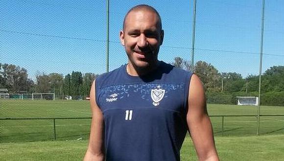 Jonás Gutiérrez volvió a entrenar luego de superar el cáncer de testículo. (Twitter Vélez Sarsfield)