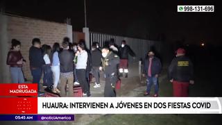 Intervienen a jóvenes en fiestas COVID en Huara
