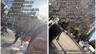 Nueva York: Usuaria de TikTok filma a hombre que amenazaba con cortarle la garganta en Union Square [VIDEO]