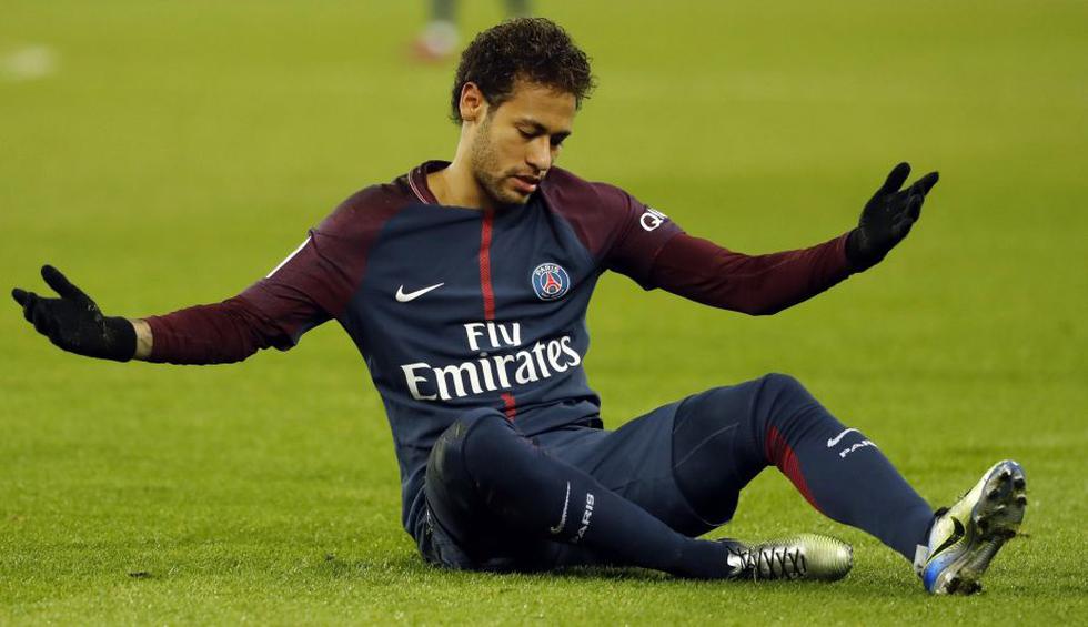 Neymar sufrió una lesión en el encuentro ante el Marsella por la Ligue 1. (EFE)