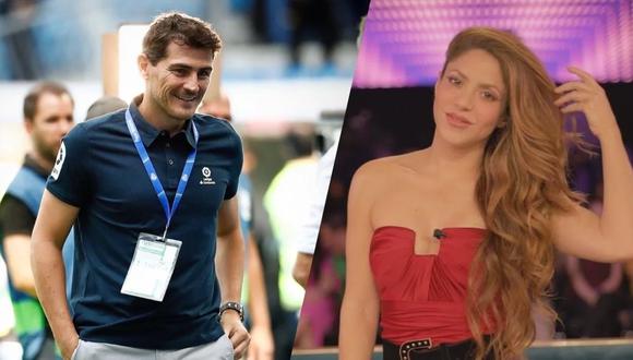 Shakira e Iker Casillas se conocieron en el mundial del 2010, fecha en la que inició la relación de la cantante con Gerard Piqué (Foto: Getty Images)