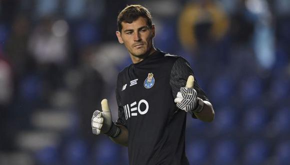 Iker Casillas jugó su último partido oficial el 26 de abril por la liga portuguesa. (Foto: AFP)