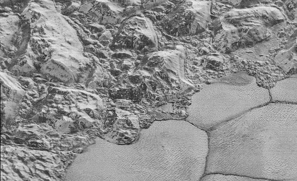 NASA reveló imágenes nítidas nunca antes vistas de Plutón. (NASA)
