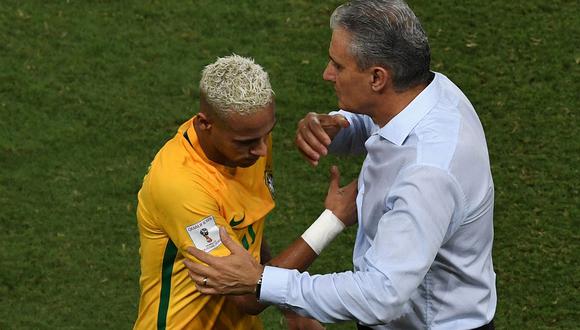 El caso de Neymar fue tocado por Tite, DT de la selección de Brasil, en conferencia de prensa. (Foto: AFP)