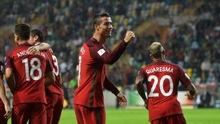 Cristiano Ronaldo marcó cuatro tantos en la goleada 6-0 de Portugal a Andorra [Fotos y video]