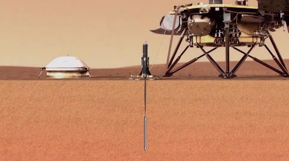 NASA: Primer 'martemoto' es registrado por la sonda InSight en la superficie de Marte. (NASA)