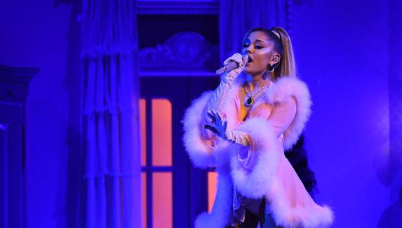 Ariana Grande estrena "Excuse Me, I Love You?" en Netflix. (Foto: Robyn Beck / AFP)