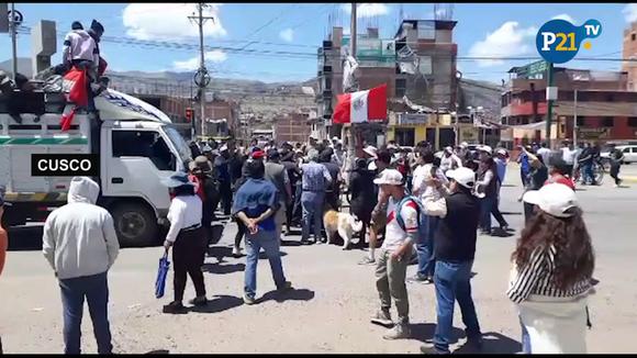 Protests in Cusco asking for work