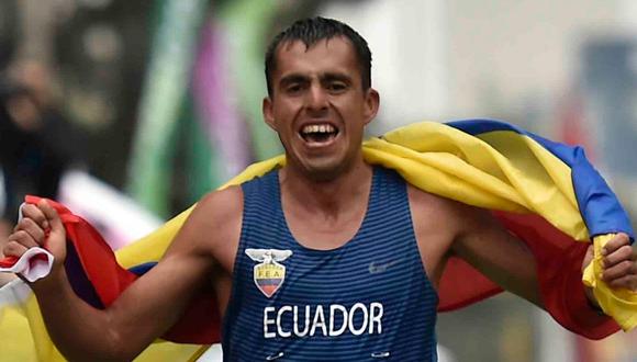 Aquí vemos a Claudio Villanueva en los Juegos Panamericanos de Lima (2019). (Foto: Luis Robayo | AFP)