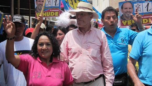 NO DESISTE. Mary Acuña ya había pedido antes derechos mineros. (Fabiola Valle)