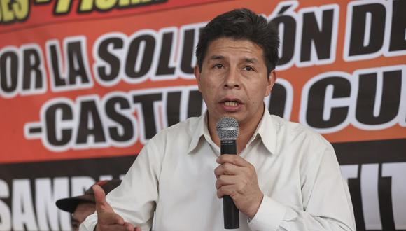 Pedro Castillo tiene una denuncia constitucional en su contra por presunta traición a la patria. Foto: Presidencia