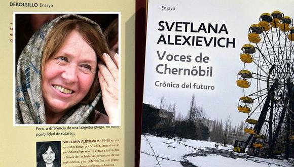 Svetlana Alexievich: Descarga aquí las primeras páginas de 'Voces de Chernóbil' en castellano. (EFE/AFP)