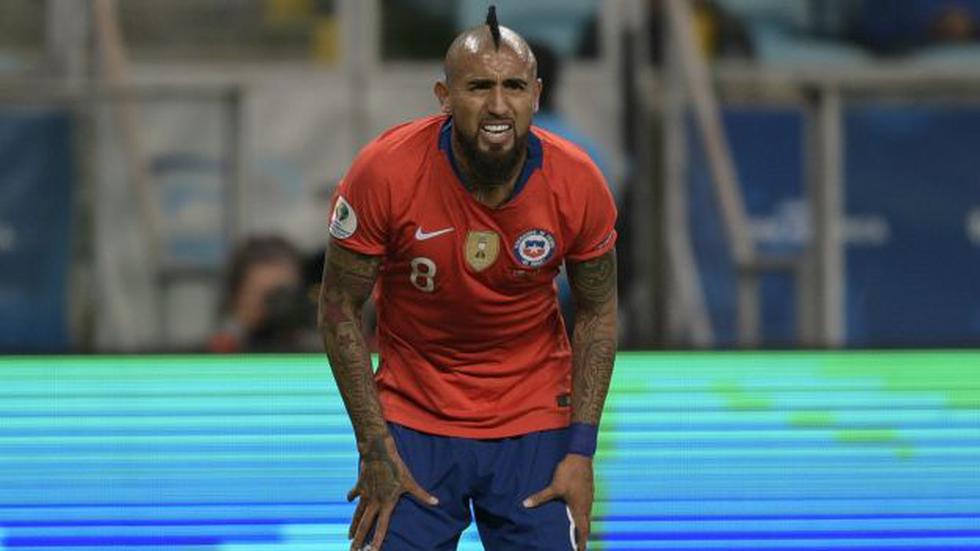 Arturo Vidal analizó así la derrota de Perú en semifinales de la Copa América 2019. (Foto: AFP)