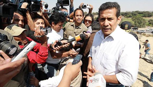 Ollanta Humala aseguró que cuentas en el Partido Nacionalista están en orden. (Andina)