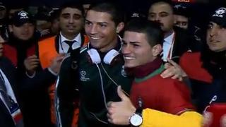 Cristiano Ronaldo se encontró con su ‘clon’