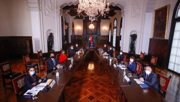 Consejo de Estado se realizó en Palacio de Gobierno. (Foto: Presidencia)