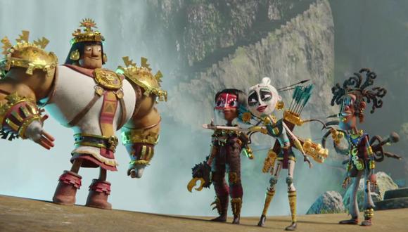 Netflix estrenó el tráiler de “Maya y los tres” su nueva serie animada. (Foto: Netflix)