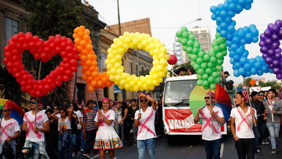 Marcha por el Día del Orgullo Gay en Lima. (Perú21)
