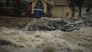 Asentamiento humano Cantagallo resulta afectado por crecida del río Rímac [FOTOS y VIDEO]