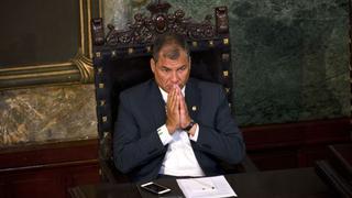 Rafael Correa minimiza muro en frontera con Perú y asegura que "construyen parques"