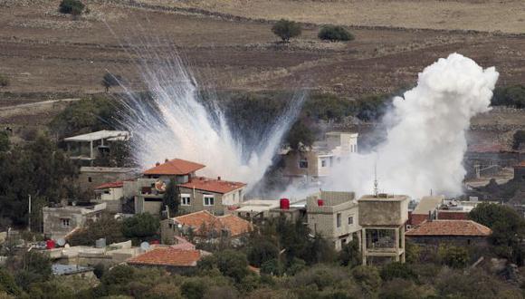 Israelíes atacaron Bariqa. (AP)