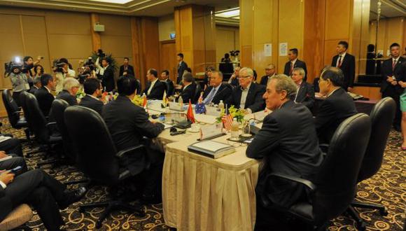 Acuerdo Transpacífico. Representantes de 12 países inician en Singapur la ronda de negociaciones para llegar a un acuerdo a fines de año. (AFP)