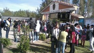 Toman la universidad San Cristóbal de Huamanga en Ayacucho