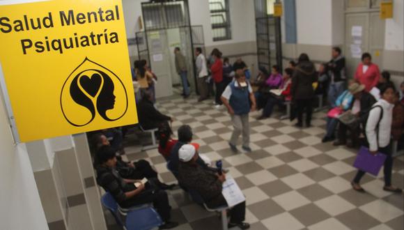 Entre el 60% y 70% de los pacientes que se atienden en los servicios de salud mental del país. (Foto: Andina)