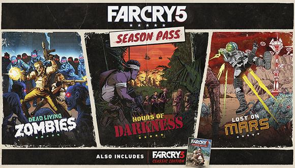 Mucho contenido extra llegará con el pase de temporada a Far Cry 5.